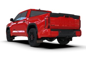 Toyota Tundra Mud Flap Kit - Rally Armor - UR Black with Metallic Black Logo - Black - `22-`25